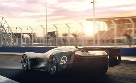 2020 Jaguar Vision Gran Turismo SV Rear Three-Quarter Wallpapers 450x275 (3)