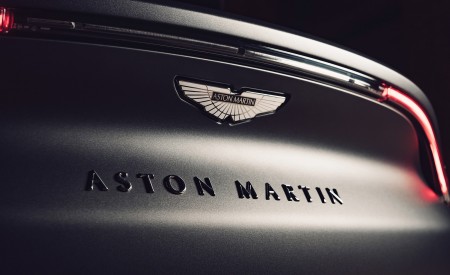 2021 Aston Martin DBX (Satin Xenon Grey; US-Spec) Badge Wallpapers 450x275 (59)