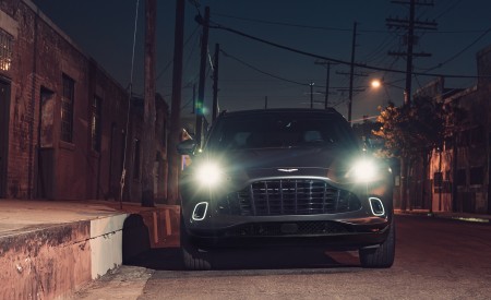 2021 Aston Martin DBX (Satin Xenon Grey; US-Spec) Front Wallpapers 450x275 (53)