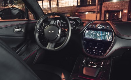 2021 Aston Martin DBX (Satin Xenon Grey; US-Spec) Interior Cockpit Wallpapers 450x275 (70)