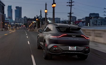 2021 Aston Martin DBX (Satin Xenon Grey; US-Spec) Rear Wallpapers 450x275 (41)
