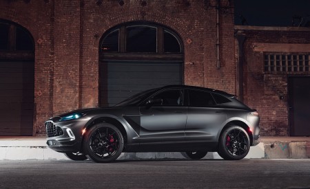 2021 Aston Martin DBX (Satin Xenon Grey; US-Spec) Side Wallpapers 450x275 (57)