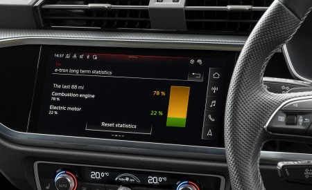 2021 Audi Q3 45 TFSI e Plug-In Hybrid (UK-Spec) Central Console Wallpapers 450x275 (61)
