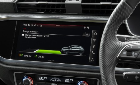 2021 Audi Q3 45 TFSI e Plug-In Hybrid (UK-Spec) Central Console Wallpapers 450x275 (42)