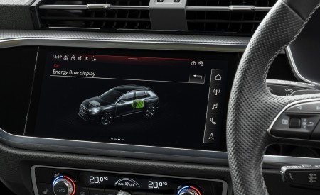 2021 Audi Q3 45 TFSI e Plug-In Hybrid (UK-Spec) Central Console Wallpapers 450x275 (54)