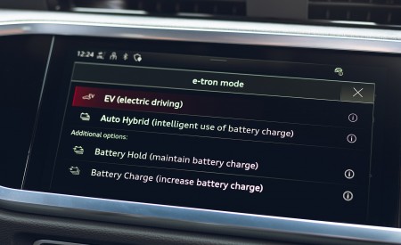 2021 Audi Q3 Sportback 45 TFSI e Plug-In Hybrid (Color: Dew Silver; UK-Spec) Central Console Wallpapers 450x275 (75)