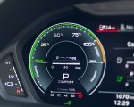 2021 Audi Q3 Sportback 45 TFSI e Plug-In Hybrid (Color: Dew Silver; UK-Spec) Digital Instrument Cluster Wallpapers 150x120