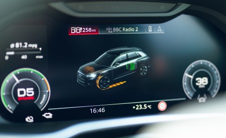 2021 Audi Q3 Sportback 45 TFSI e Plug-In Hybrid (Color: Dew Silver; UK-Spec) Digital Instrument Cluster Wallpapers 450x275 (66)