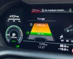 2021 Audi Q3 Sportback 45 TFSI e Plug-In Hybrid (Color: Dew Silver; UK-Spec) Digital Instrument Cluster Wallpapers 150x120
