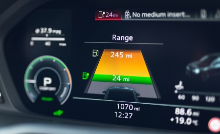 2021 Audi Q3 Sportback 45 TFSI e Plug-In Hybrid (Color: Dew Silver; UK-Spec) Digital Instrument Cluster Wallpapers 450x275 (68)