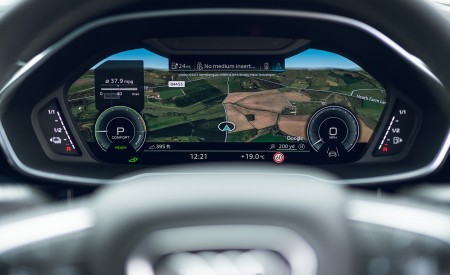 2021 Audi Q3 Sportback 45 TFSI e Plug-In Hybrid (Color: Dew Silver; UK-Spec) Digital Instrument Cluster Wallpapers 450x275 (57)
