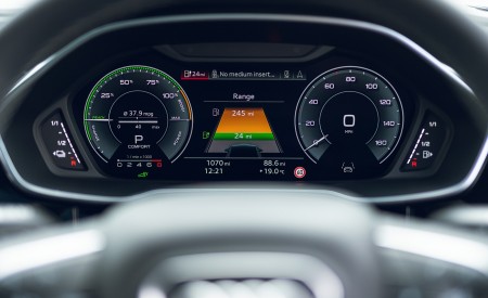 2021 Audi Q3 Sportback 45 TFSI e Plug-In Hybrid (Color: Dew Silver; UK-Spec) Digital Instrument Cluster Wallpapers 450x275 (60)