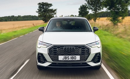 2021 Audi Q3 Sportback 45 TFSI e Plug-In Hybrid (Color: Dew Silver; UK-Spec) Front Wallpapers 450x275 (5)