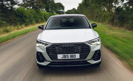 2021 Audi Q3 Sportback 45 TFSI e Plug-In Hybrid (Color: Dew Silver; UK-Spec) Front Wallpapers 450x275 (7)