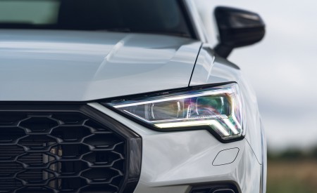 2021 Audi Q3 Sportback 45 TFSI e Plug-In Hybrid (Color: Dew Silver; UK-Spec) Headlight Wallpapers 450x275 (39)