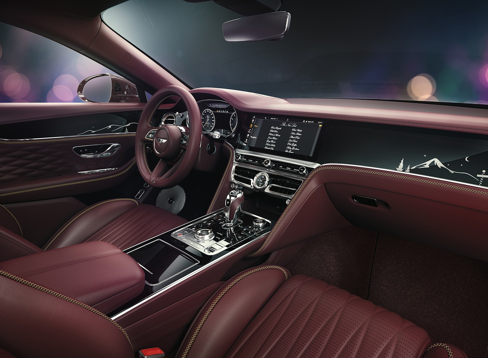 2021 Bentley Flying Spur V8 Reindeer Eight Interior Wallpapers (5)