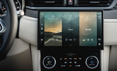 2021 Jaguar F-PACE SVR (Color: Atacama Orange) Central Console Wallpapers  450x275 (82)