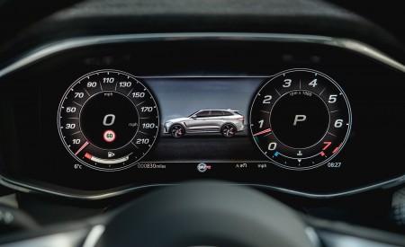 2021 Jaguar F-PACE SVR (Color: Atacama Orange) Digital Instrument Cluster Wallpapers 450x275 (84)