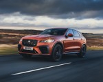 2021 Jaguar F-PACE SVR (Color: Atacama Orange) Front Three-Quarter Wallpapers  150x120 (37)