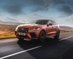 2021 Jaguar F-PACE SVR (Color: Atacama Orange) Front Three-Quarter Wallpapers  150x120 (35)