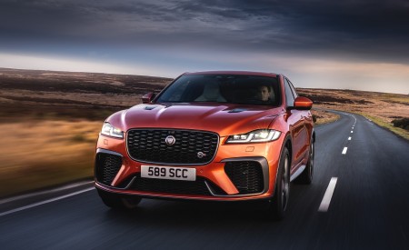 2021 Jaguar F-PACE SVR (Color: Atacama Orange) Front Wallpapers  450x275 (61)