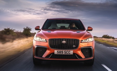 2021 Jaguar F-PACE SVR (Color: Atacama Orange) Front Wallpapers 450x275 (66)