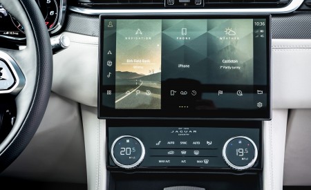 2021 Jaguar F-PACE SVR (Color: Velocity Blue) Central Console Wallpapers 450x275 (47)