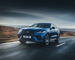 2021 Jaguar F-PACE SVR (Color: Velocity Blue) Front Three-Quarter Wallpapers  150x120 (3)
