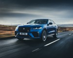 2021 Jaguar F-PACE SVR (Color: Velocity Blue) Front Three-Quarter Wallpapers 150x120 (4)