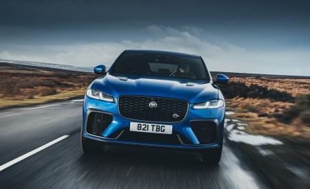 2021 Jaguar F-PACE SVR (Color: Velocity Blue) Front Wallpapers 450x275 (34)