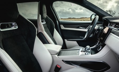 2021 Jaguar F-PACE SVR (Color: Velocity Blue) Interior Front Seats Wallpapers 450x275 (53)