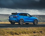2021 Jaguar F-PACE SVR (Color: Velocity Blue) Rear Three-Quarter Wallpapers 150x120 (16)