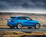 2021 Jaguar F-PACE SVR (Color: Velocity Blue) Rear Three-Quarter Wallpapers 150x120 (14)