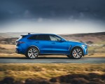 2021 Jaguar F-PACE SVR (Color: Velocity Blue) Side Wallpapers 150x120 (15)