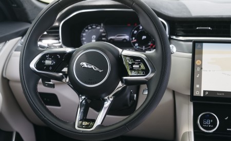 2021 Jaguar F-PACE SVR Interior Steering Wheel Wallpapers 450x275 (23)