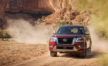 2021 Nissan Armada Front Wallpapers 450x275 (3)