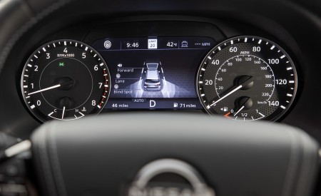 2021 Nissan Armada Instrument Cluster Wallpapers 450x275 (21)