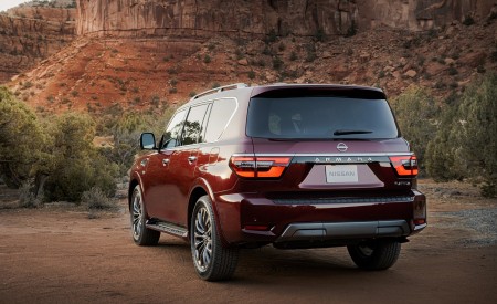 2021 Nissan Armada Rear Three-Quarter Wallpapers 450x275 (10)