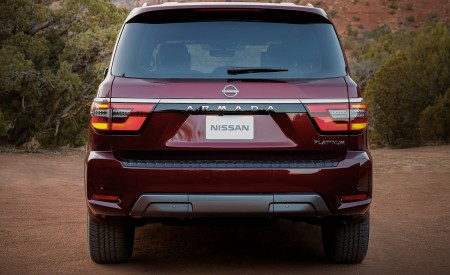 2021 Nissan Armada Rear Wallpapers 450x275 (11)