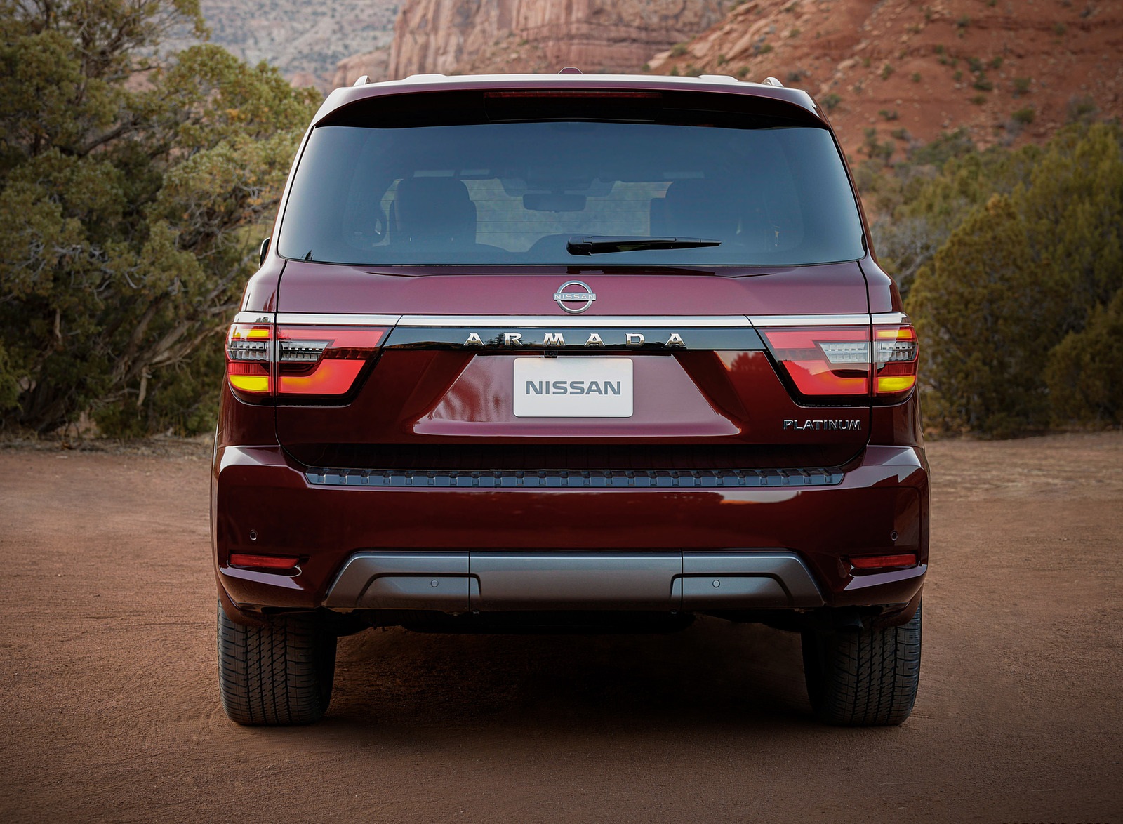 2021 Nissan Armada Rear Wallpapers (11)