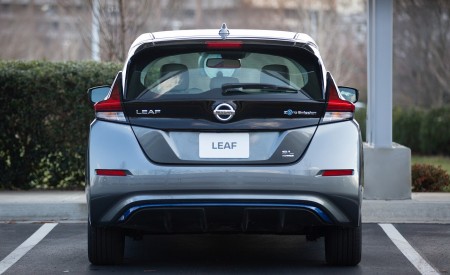 2021 Nissan LEAF Rear Wallpapers 450x275 (3)