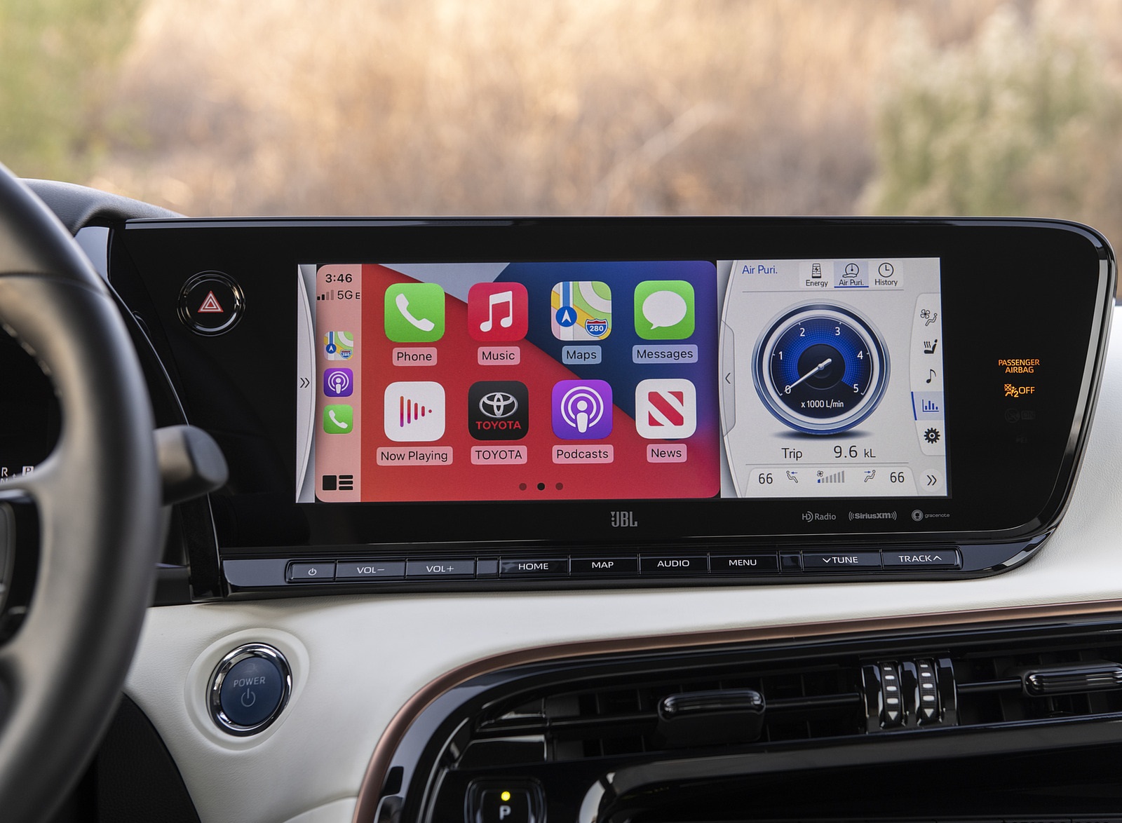 2021 Toyota Mirai FCEV Central Console Wallpapers (10)