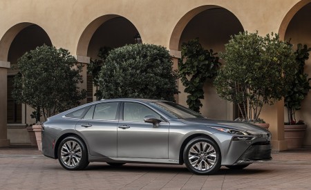 2021 Toyota Mirai FCEV XLE (Color: Heavy Metal) Side Wallpapers 450x275 (155)
