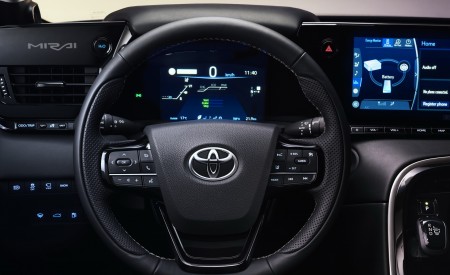 2021 Toyota Mirai Interior Steering Wheel Wallpapers 450x275 (112)
