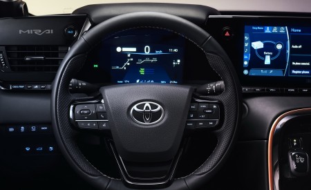 2021 Toyota Mirai Interior Steering Wheel Wallpapers 450x275 (111)