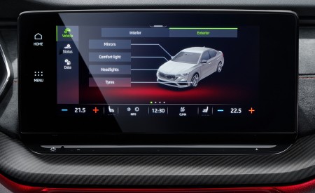 2021 Škoda Octavia RS Central Console Wallpapers 450x275 (44)