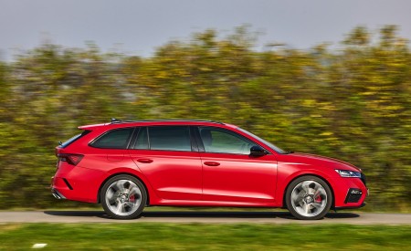 2021 Škoda Octavia RS Combi Side Wallpapers 450x275 (26)