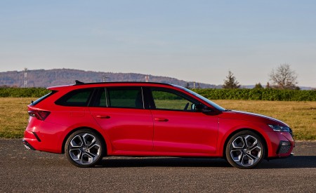 2021 Škoda Octavia RS Combi Side Wallpapers 450x275 (37)