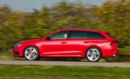 2021 Škoda Octavia RS Combi Side Wallpapers 450x275 (27)