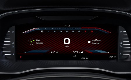 2021 Škoda Octavia RS Digital Instrument Cluster Wallpapers 450x275 (45)